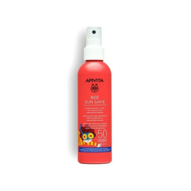 Apivita Bee Sun Safe crème solaire hydratante pour enfants SPF50 200 ml