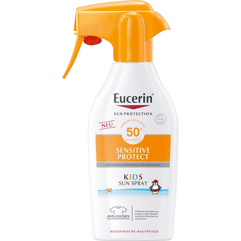 Eucerin Protetor Solar Sensitive Protect Kids Spray Infantil SPF50+ 250ml