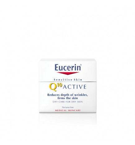 Eucerin Q10 Crème de Jour Anti-Rides Peau Sèche 50 ml