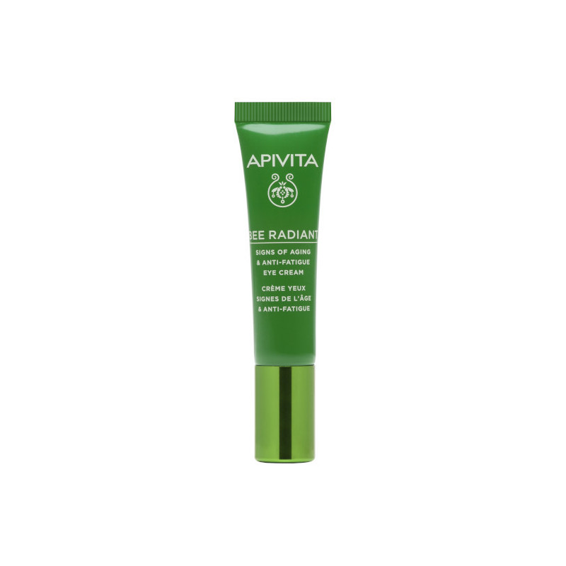 Apivita Bee Radiant Eye Cream for Signs of Aging + Anti-Fatigue 15ml