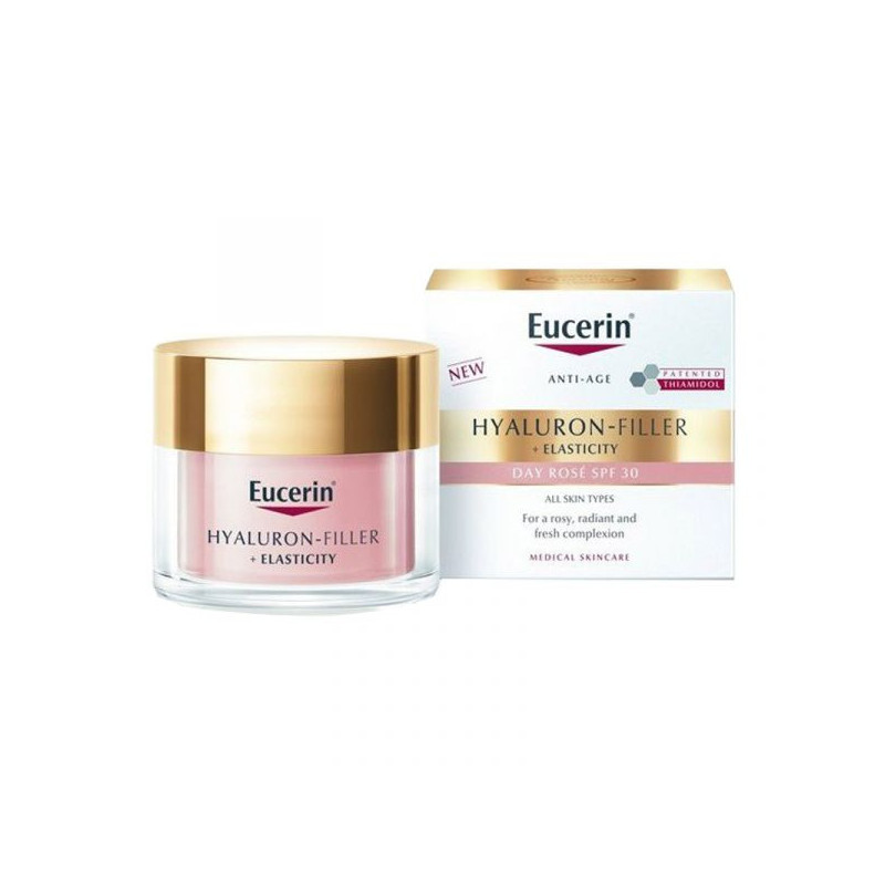 Eucerin Hyaluron-Filler + Elasticity Crema de día Rosa FPS30 50 ml