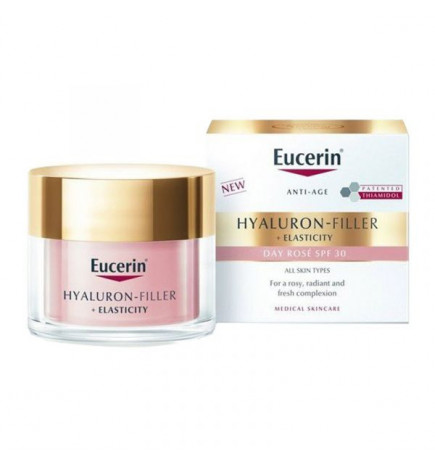 Eucerin Hyaluron-Filler + Elasticity Crema de día Rosa FPS30 50 ml