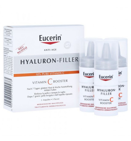 Eucerin Hyaluron-filler Booster de Vitamine C 3x7,5 ml