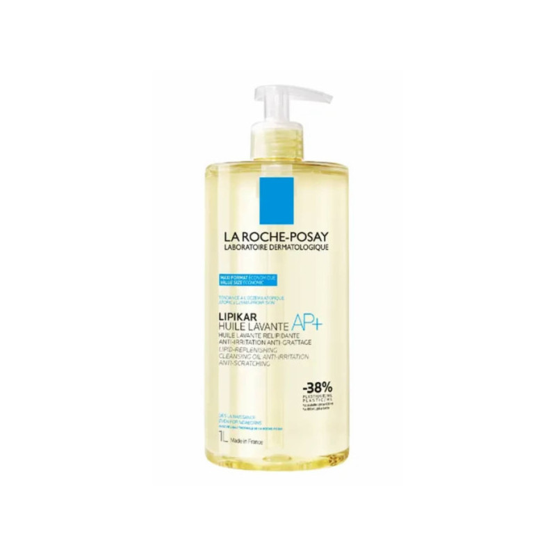 Aceite limpiador Lipikar Ap+ de La Roche Posay 1000 ml