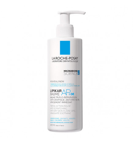 La Roche Posay Bálsamo Adesivo AP+ M Bálsamo Reparador 400ml