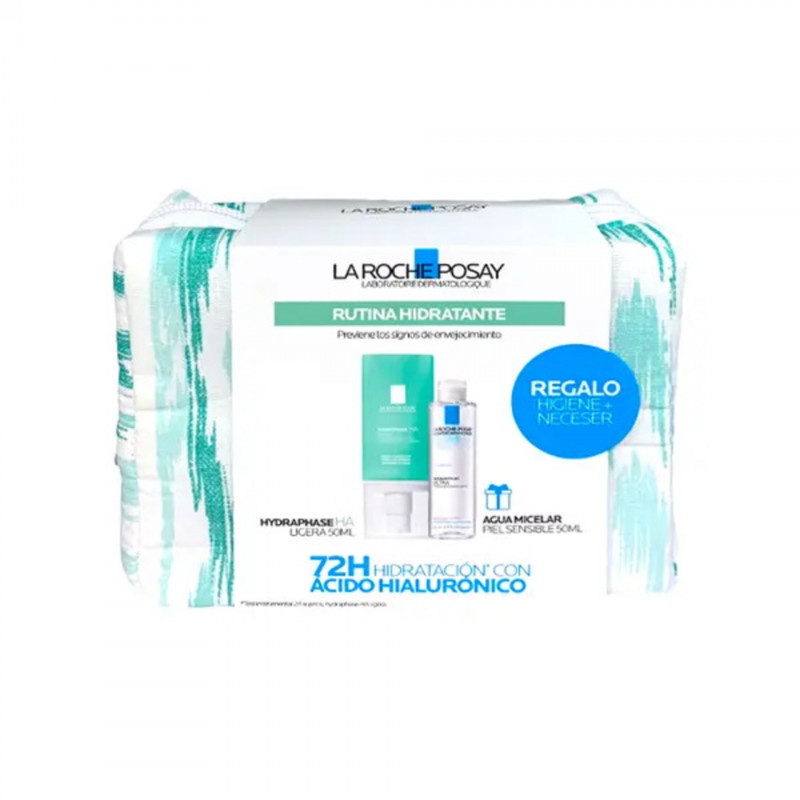 La Roche Posay Pack Hydraphase HA Ligeira 50ml + Água Micelar Ultra Pele Sensível 50ml