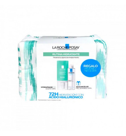 La Roche Posay Pack Hydraphase HA Ligeira 50ml + Água Micelar Ultra Pele Sensível 50ml