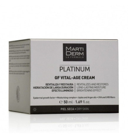 Martiderm Platinum GF crème à l'âge vital Peau sèche 50 ml