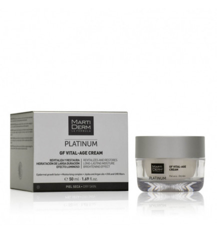 Martiderm Platinum GF crème à l'âge vital Peau sèche 50 ml