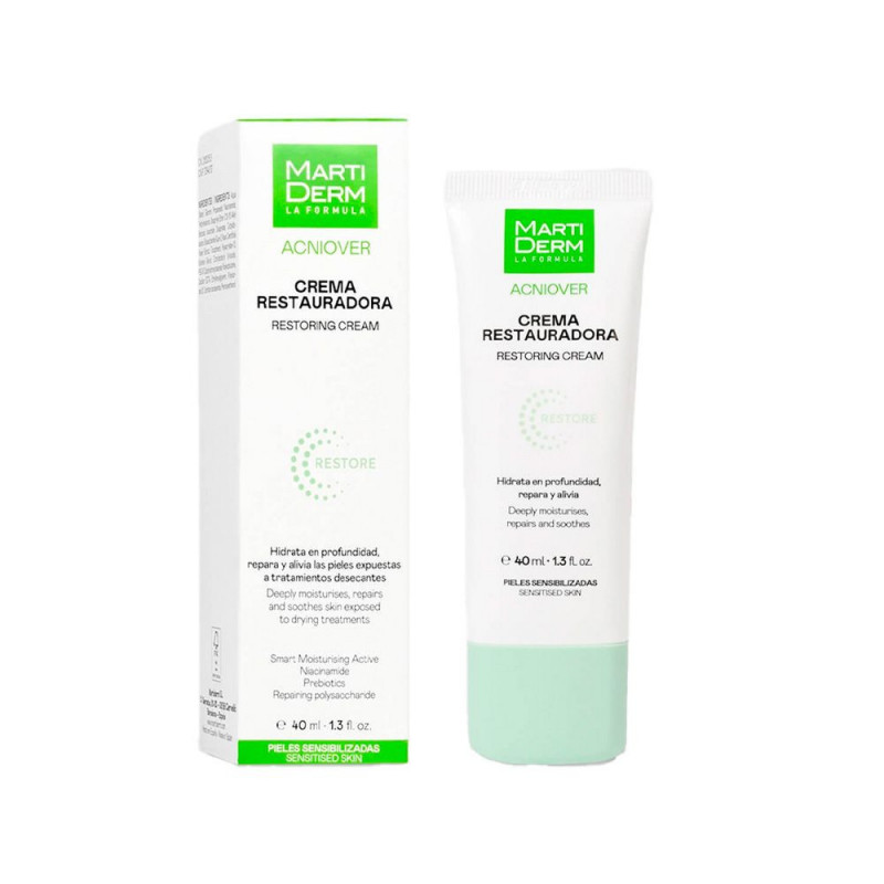 Martiderm acniover crème réparatrice 40 ml