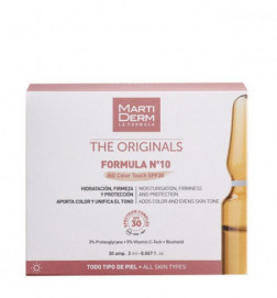 MartiderM The Originals Formuła n.10 HD Color Touch SPF30 Ampolas 30x2ml