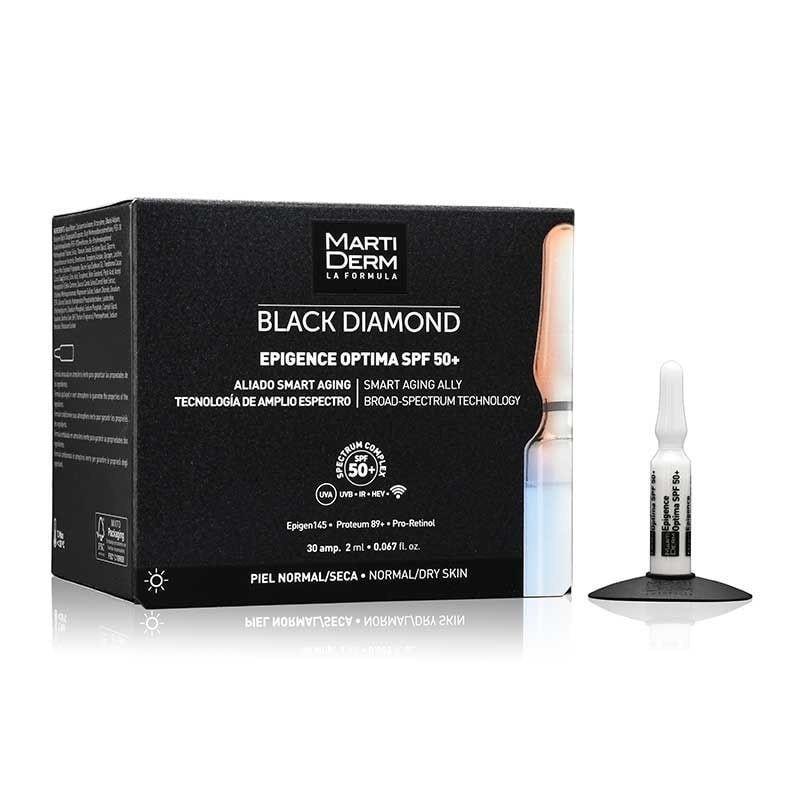 Martidererm Black Diamond Epigence Optima SPF50+ 30 Ampolas