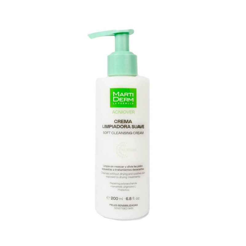 Crema di pulizia morbida di Martiderm Acniover 200ml