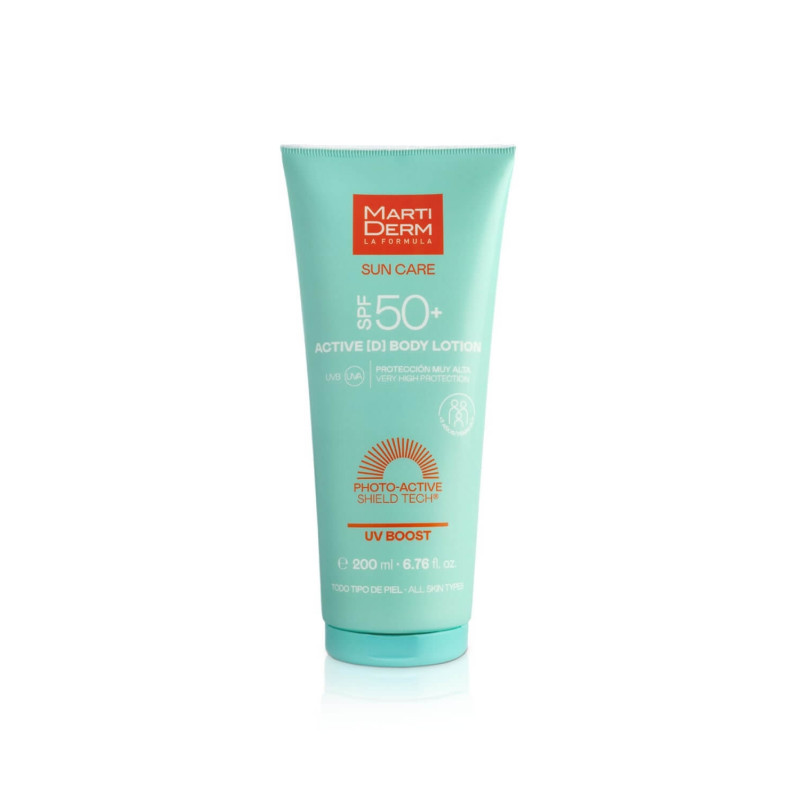 Martiderm Sun Care Active D Loção corporal SPF50+ 200ml