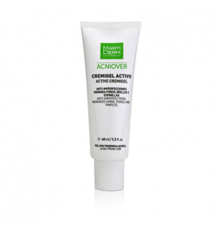 Martiderm Acniover Cream Gel Peau active huileuse et acnéique 40 ml