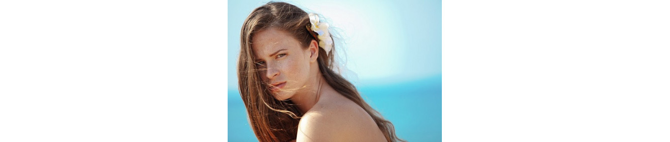 Protection des cheveux contre le soleil et la plage